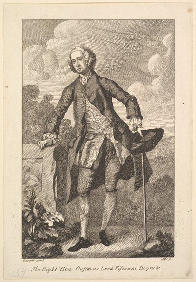 Høyre Hon. Gustavus Lord Viscount Boyne &c., 1794. av Unbekannt