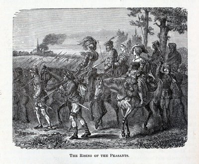 The Rising of the Peasants, 1882 av Unbekannt