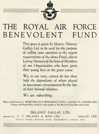 Royal Air Force Benevolent Fund, 1941. av Unbekannt
