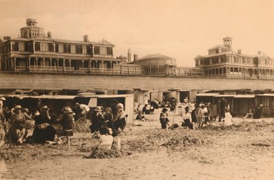 Den kongelige residens og Esplanade, c1928 av Unbekannt