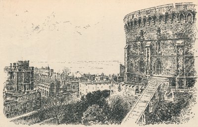 The Royal Tower fra King of Scotlands Lodging., 1895 av Unbekannt