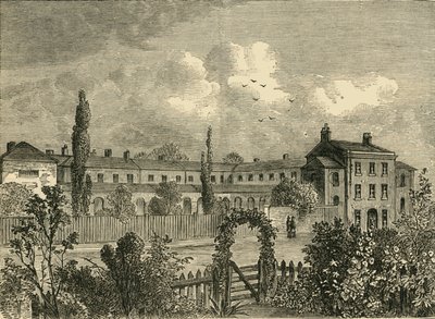 The Royal Veterinary College, 1825, c1876. av Unbekannt