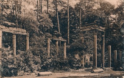 The Ruins, Virginia Water, Windsor, c1917 av Unbekannt