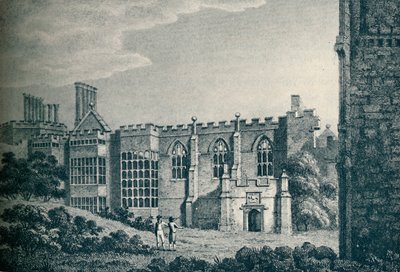 The Ruins of Cowdray House, nær Midhurst, Sussex, 1907 av Unbekannt
