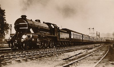 S.R. Dover Boat Train, trukket av Sir Gawain A King Arthur Type Locomotive, c1930. av Unbekannt