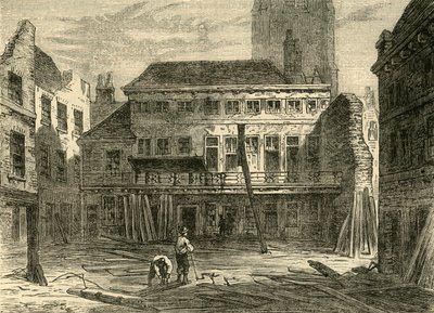 The Saracens Head, Snow Hill, c1872. av Unbekannt