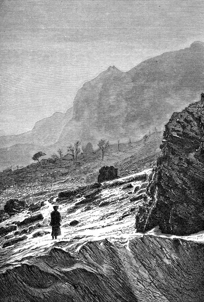 Sechuen-høylandet, ca 1890 av Unbekannt