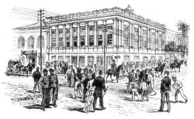 Senatets hus, Rio De Janeiro, Brasil, 1892 av Unbekannt