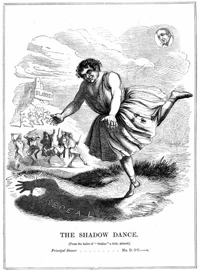 Skyggedansen, 1843 av Unbekannt