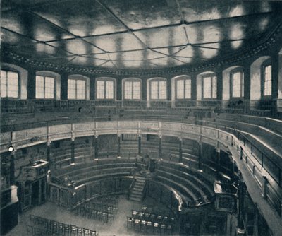 The Sheldonian Theatre, Oxford, 1903 av Unbekannt