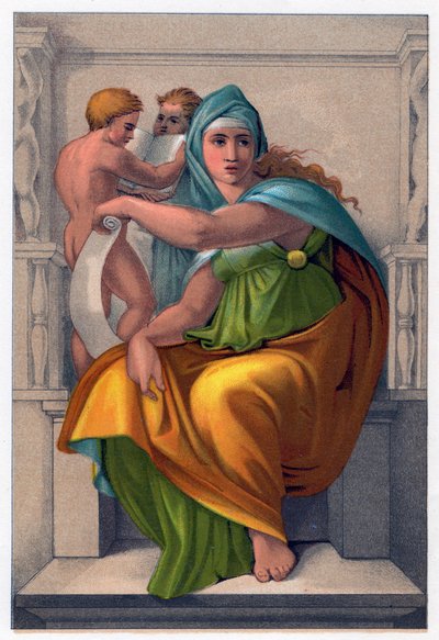 Sibylla i Delphi av Unbekannt
