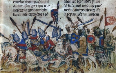 Beleiringen av Antiokia under det første korstoget, ca 1200 av Unbekannt