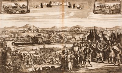 The Siege of Bonn, 1689 Fra: Scene of War. av Unbekannt
