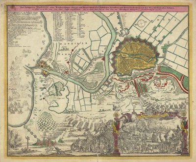 Beleiringen av Danzig, 1734, 1730-årene av Unbekannt