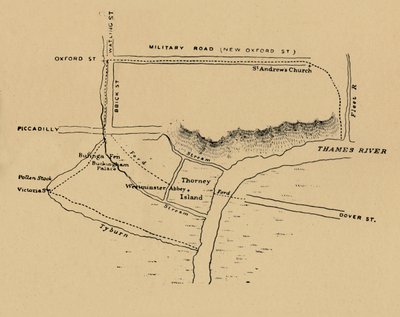 Situasjonen i Westminster, 1908 av Unbekannt