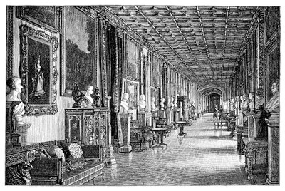Sørøstkorridoren, Windsor Castle, 1900 av Unbekannt