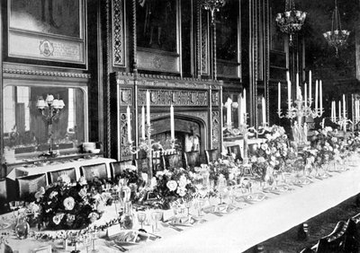 The Speakers State Dining Room, House of Commons, Westminster, London, c1905 av Unbekannt
