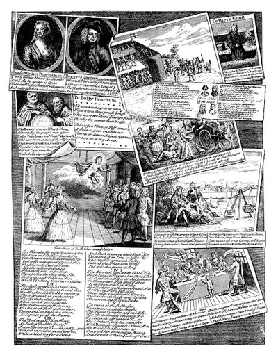 The Stage Medley, 1700-tallet av Unbekannt