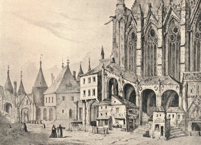 Trappen til Sainte-Chapelle, 1700 1915 av Unbekannt
