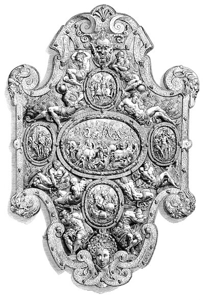 Statens skjold til Charles V, 1500-tallet 1882 av Unbekannt