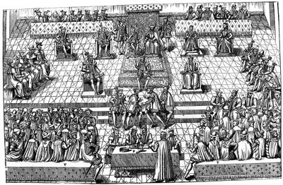 Generalstatene i Orleans, Frankrike, 1560, 1893 av Unbekannt