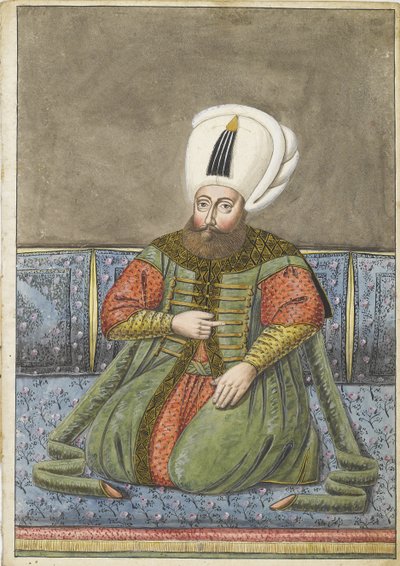 Sultanen Osman I, tidlig på 1800-tallet av Unbekannt