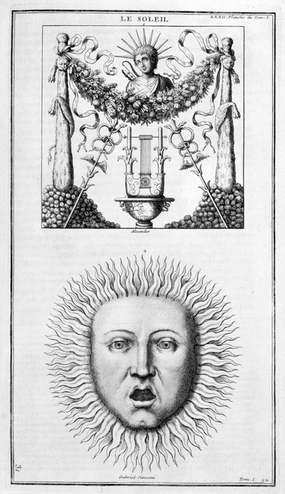 Solen, 1757 av Unbekannt