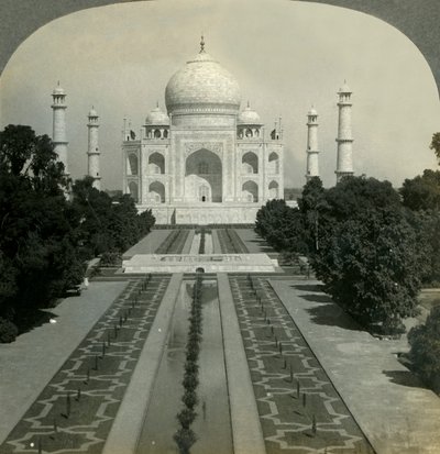 Taj Mahal, Agra, India, 1902. av Unbekannt