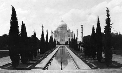 Taj Mahal, Agra, India, 1916–1917 av Unbekannt