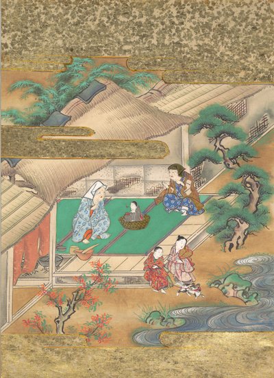 The Tale of the Bamboo Cutter, slutten av 1600-tallet. av Unbekannt