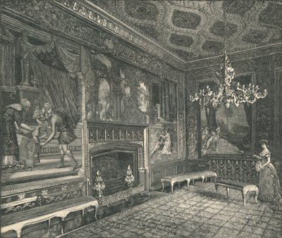 The Tapestry Room, 1886 av Unbekannt