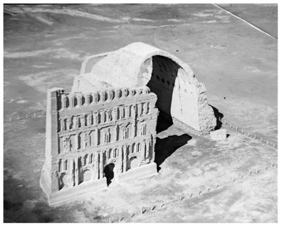 Taq-i Kisra fra luften, Ctesiphon, Irak, 1926 av Unbekannt