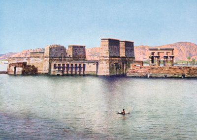 Isis-tempelet i Philae, Egypt, 1900-tallet av Unbekannt