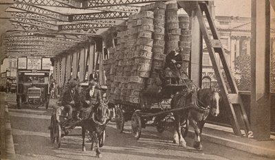Den midlertidige broen, c1925, 1935 av Unbekannt
