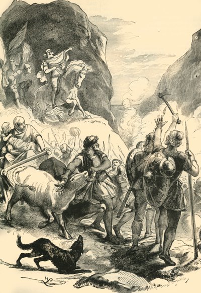 Teutonerne i mars 1890. av Unbekannt