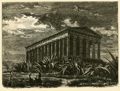 Theseum i Athen, 1890. av Unbekannt