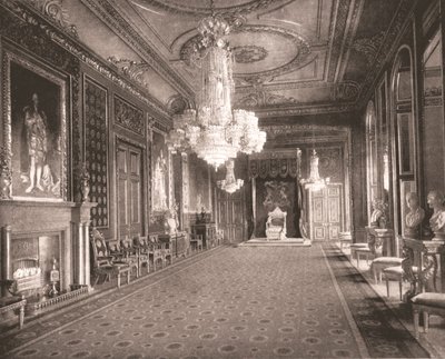 The Throne Room, Windsor Castle, Berkshire, 1894. av Unbekannt