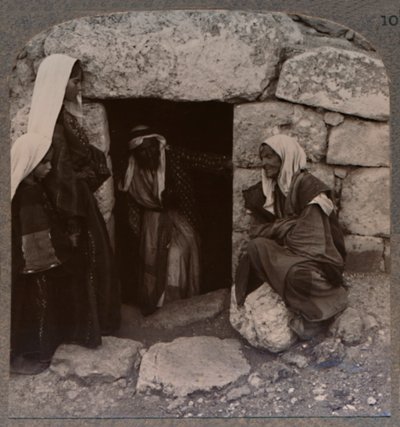 Lasarus grav, Betania, ca 1900 av Unbekannt