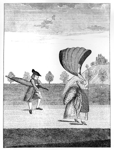 The Ton at Greenwich: A la festoon dans le park a Greenwich 1777 av Unbekannt