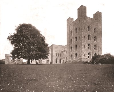 Tårnet ved Penrhyn, Caernarvonshire, Wales, 1894. av Unbekannt
