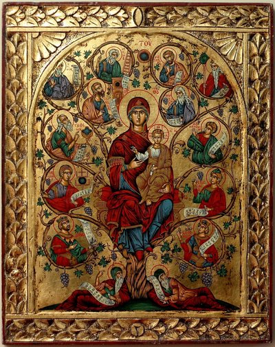 The Tree of Jesse The Holy Tree av Unbekannt