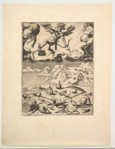 The Triumph of Love fra The Triumphs of Petrarch, ca. 1548-49. av Unbekannt