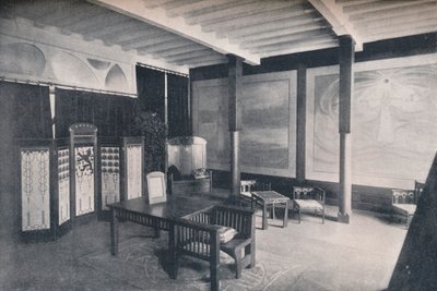 Vestibylen til den nederlandske seksjonen på Torino-utstillingen, 1902 av Unbekannt