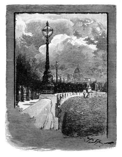 Victoria Embankment, London av Unbekannt