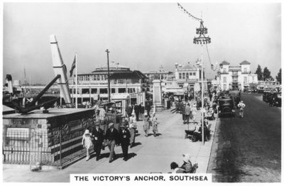 Victorys anker, Southsea, 1937 av Unbekannt