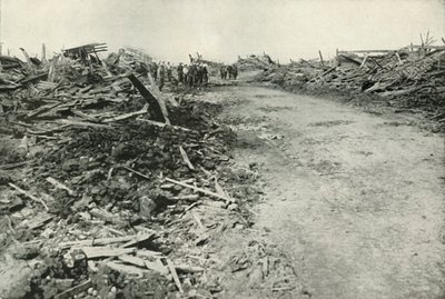 Landsbyen ---. , 1919. av Unbekannt