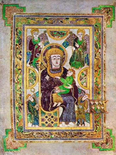 The Virgin And Child, c800 AD, 20. århundre av Unbekannt