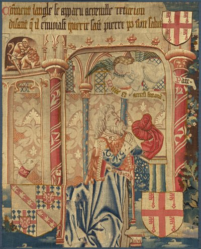 Visjonen til Centurion Cornelius, ca. 1460. av Unbekannt