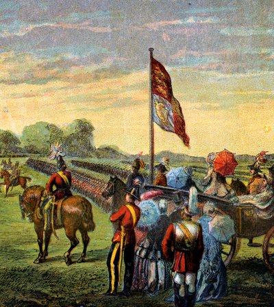 The Volunteer Review, c1850-tallet av Unbekannt