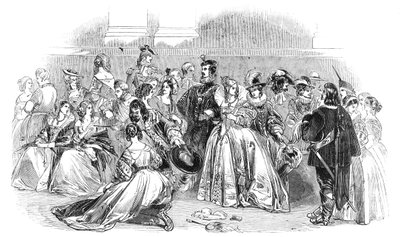The Waverley Ball, 1844. av Unbekannt